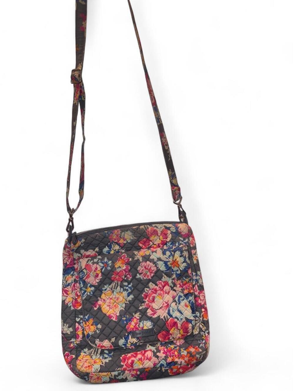 Vera Bradley Triple Zip Hipster Crossbody Bag